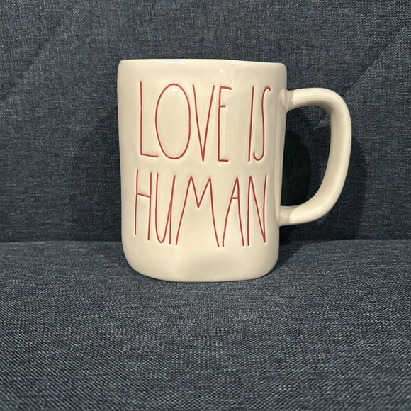 Rae Dunn Other - Rae Dunn. LOVE IS HUMAN mug